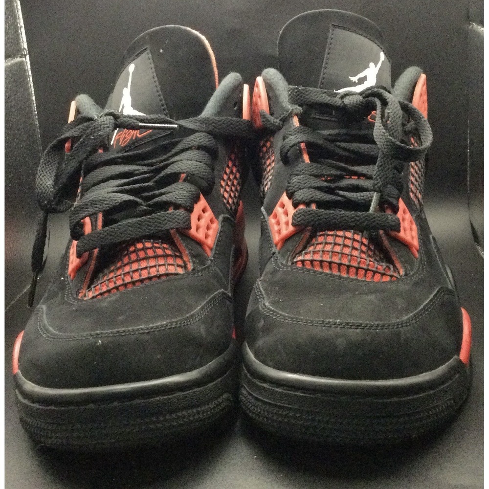 Air Jordan 4 Retro Mid Red Thunder sz 9.5
